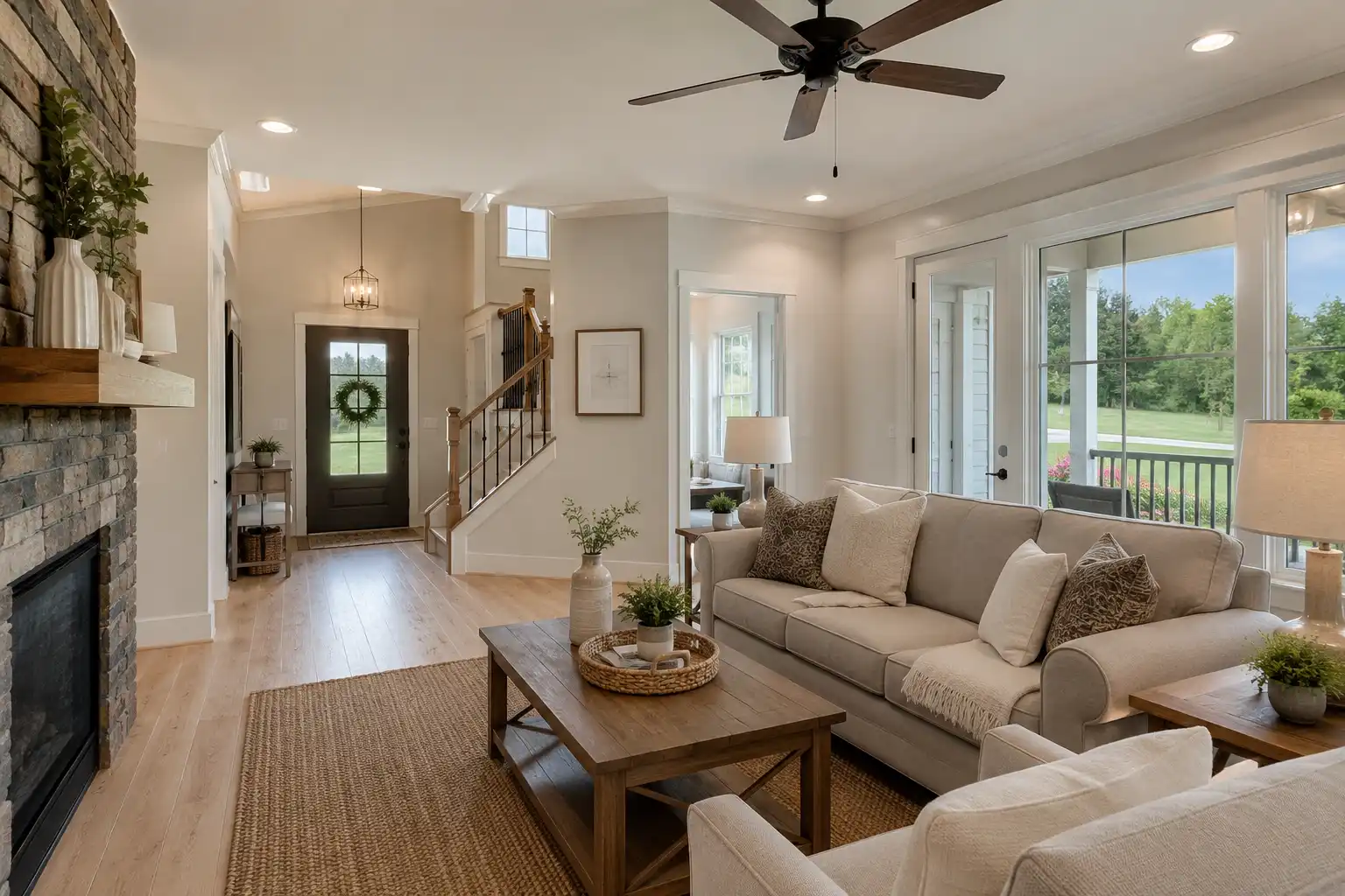 Cozy Modern Farmhouse Living Room