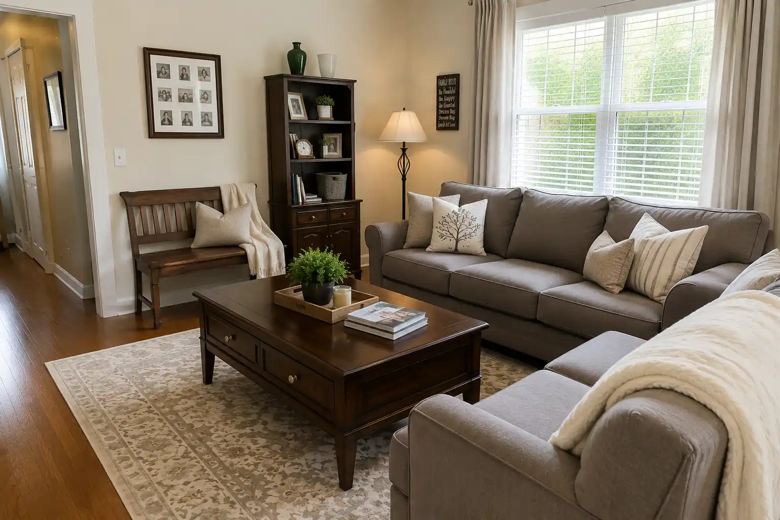 Decluttering and Styling after