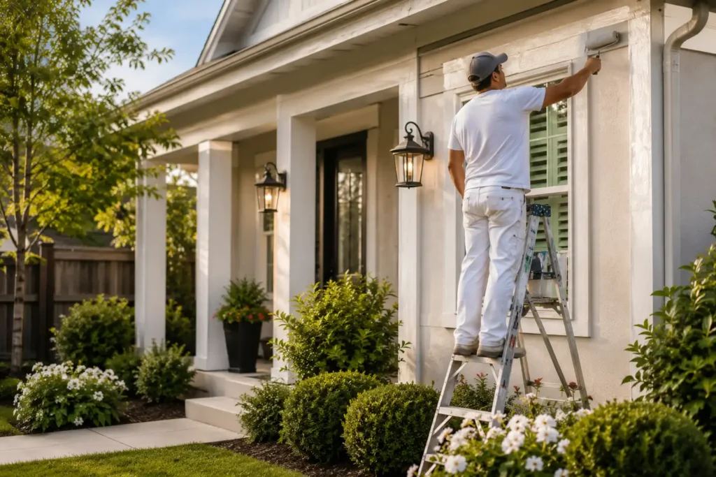 Paint, lighting, hardware, or landscaping improvements
