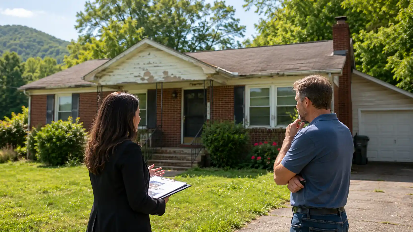 Property Consultation by the Front Yard