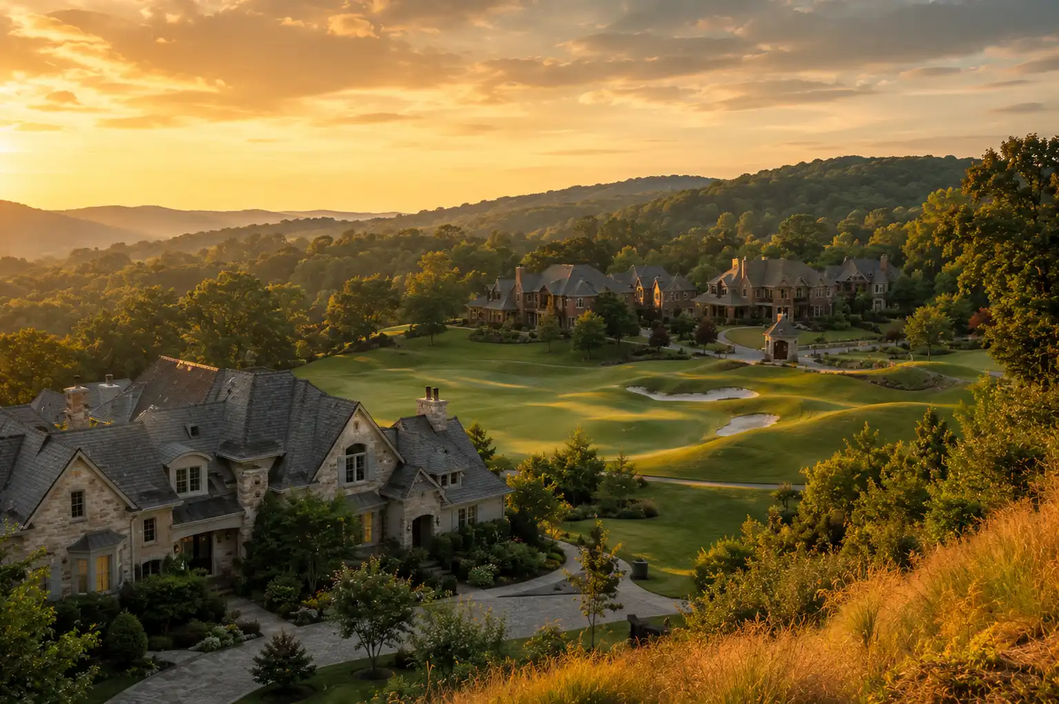 Hero Image — Luxury Golf Homes at The Ridges
